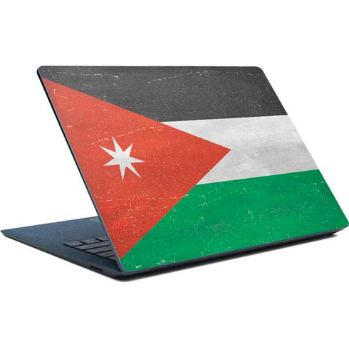 Jordan Flag Distressed Surface Laptop Skin