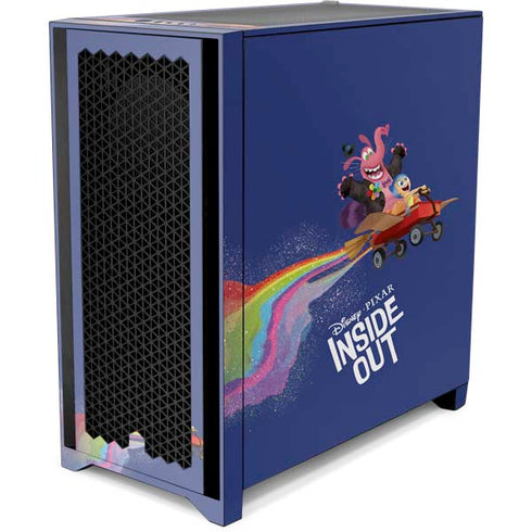 Disney Inside Out Joy and Bing Bong Corsair 4000D Tempered Glass Mid-Tower ATX Case Skin