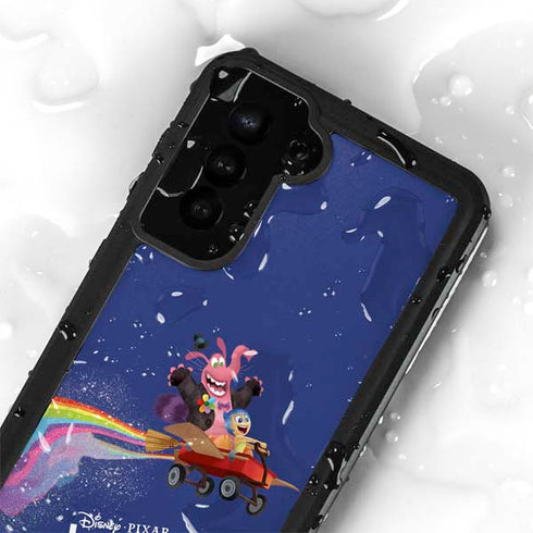 Disney Inside Out Joy and Bing Bong Galaxy S24 Plus Waterproof Case