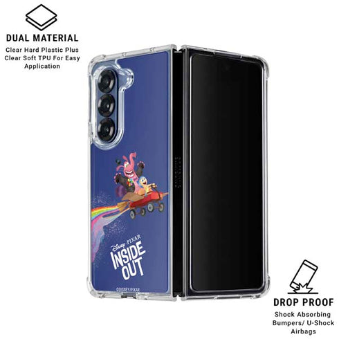 Disney Inside Out Joy and Bing Bong Galaxy Z Fold6 Clear Case