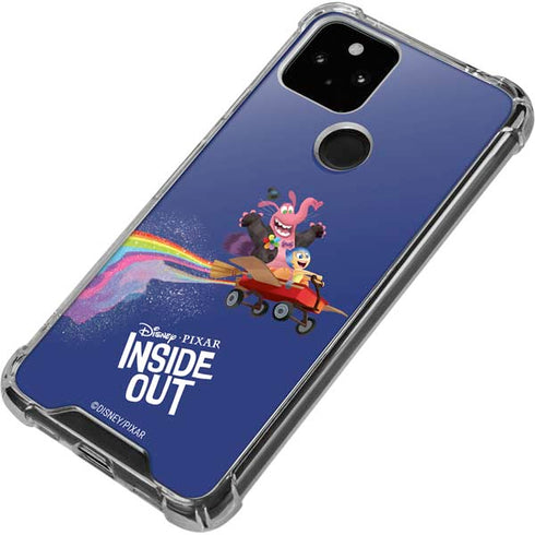 Disney Inside Out Joy and Bing Bong Google Pixel 5 Clear Case
