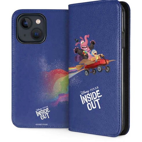 Disney Inside Out Joy and Bing Bong iPhone 14 Plus Folio Case