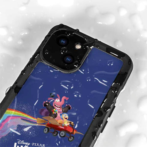 Disney Inside Out Joy and Bing Bong iPhone 15 Plus Waterproof Case