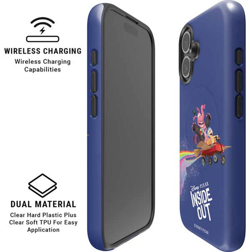 Disney Inside Out Joy and Bing Bong iPhone 16 Magsafe Impact Case
