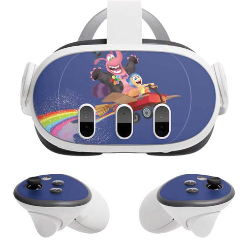 Disney Inside Out Joy and Bing Bong Meta Quest 3 Skin