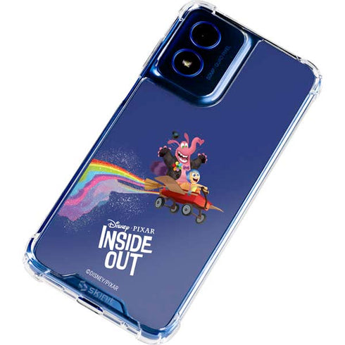 Disney Inside Out Joy and Bing Bong Moto G 5G (2024) Clear Case