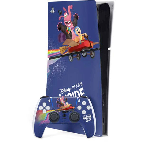 Disney Inside Out Joy and Bing Bong PS5 Slim Digital Edition Bundle Skin