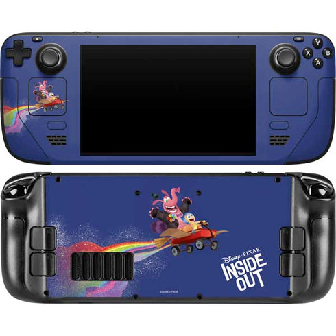 Disney Inside Out Joy and Bing Bong Steam Deck Handheld Gaming Computer OLED Skin