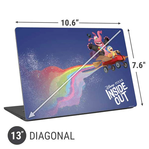 Disney Inside Out Joy and Bing Bong Universal Laptop 13in (10.6 x 7.6in) Skin
