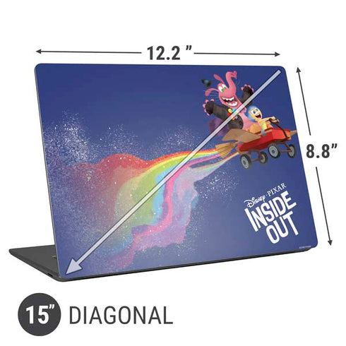 Disney Inside Out Joy and Bing Bong Universal Laptop 15in (12.2 x 8.8in) Skin