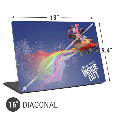 Disney Inside Out Joy and Bing Bong Universal Laptop 16in (13 x 9.4in) Skin
