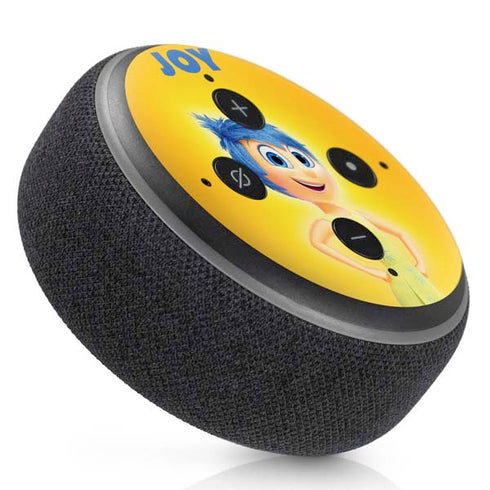 Disney Inside Out Joy Portrait Amazon Echo Dot Skin