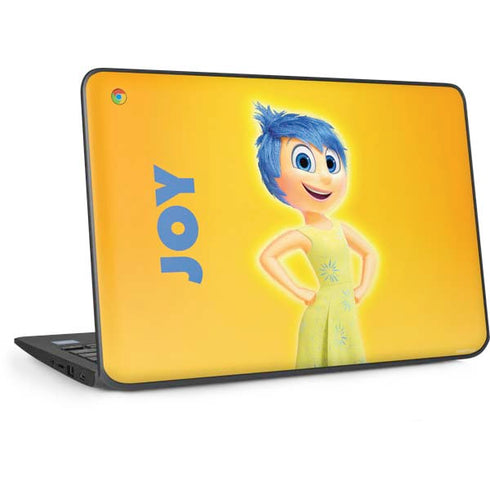 Disney Inside Out Joy Portrait HP Chromebook Skin