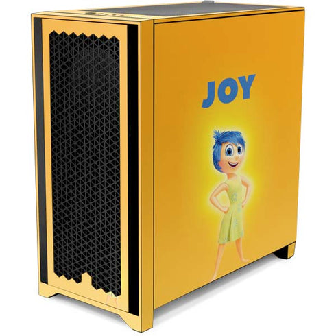 Disney Inside Out Joy Portrait Corsair 4000D Tempered Glass Mid-Tower ATX Case Skin