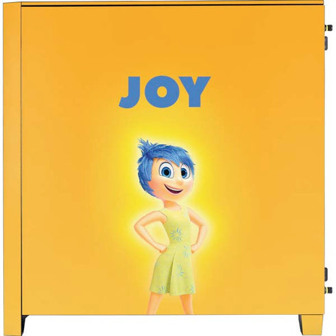Disney Inside Out Joy Portrait Corsair 4000D Tempered Glass Mid-Tower ATX Case Skin