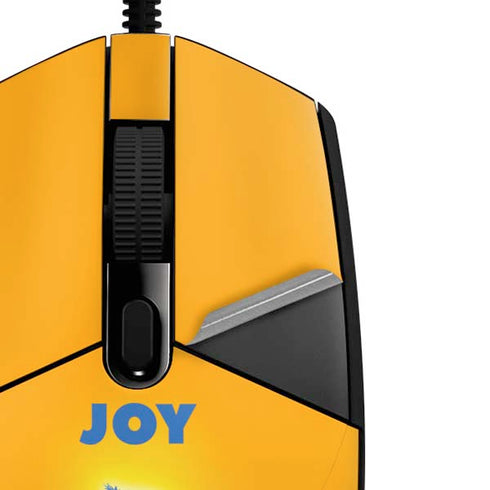 Disney Inside Out Joy Portrait G203 Prodigy RGB Wired Gaming Mouse Skin