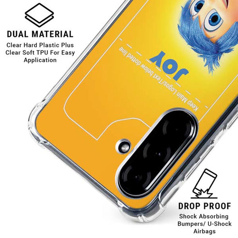 Disney Inside Out Joy Portrait Galaxy A36 5G Clear Case