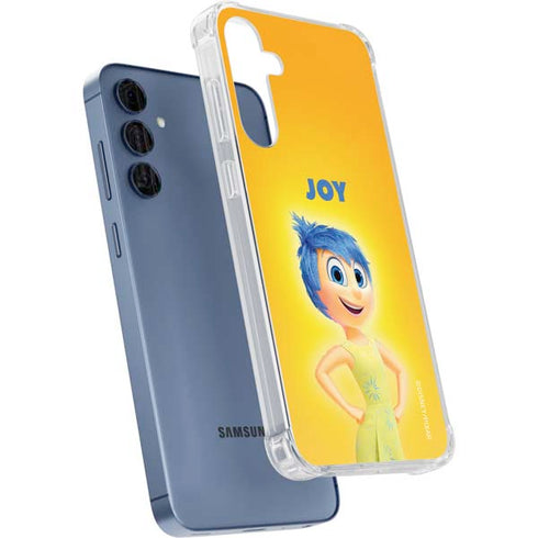 Disney Inside Out Joy Portrait Galaxy A55 5G Clear Case
