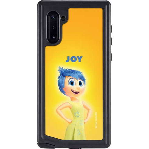 Disney Inside Out Joy Portrait Galaxy Note 10 Waterproof Case