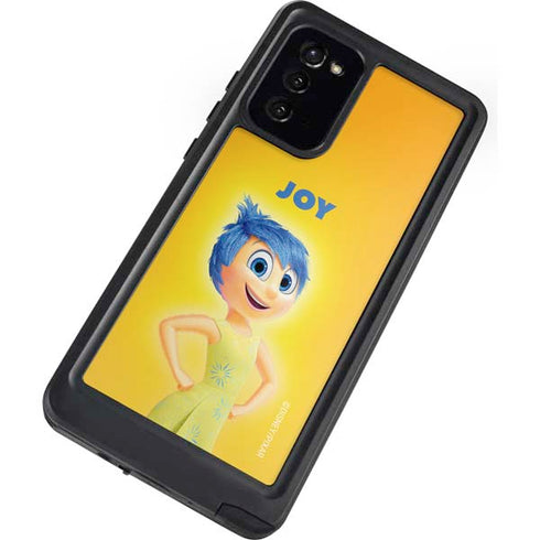 Disney Inside Out Joy Portrait Galaxy Note20 5G Waterproof Case