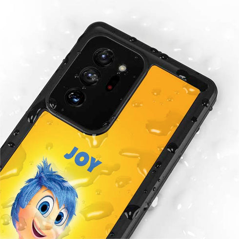 Disney Inside Out Joy Portrait Galaxy Note20 Ultra 5G Waterproof Case