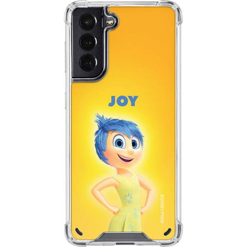 Disney Inside Out Joy Portrait Galaxy S21 5G Clear Case