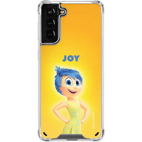 Disney Inside Out Joy Portrait Galaxy S21 Plus 5G Clear Case