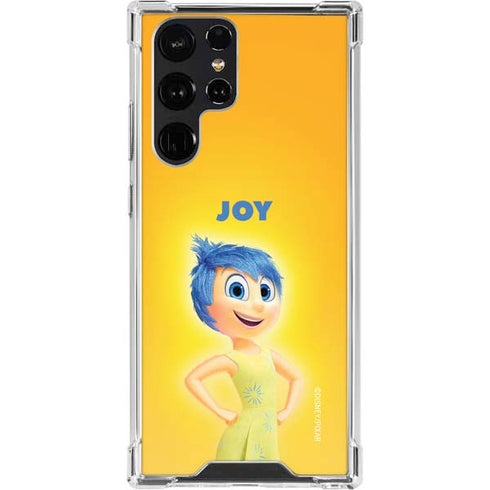 Disney Inside Out Joy Portrait Galaxy S22 Ultra Clear Case