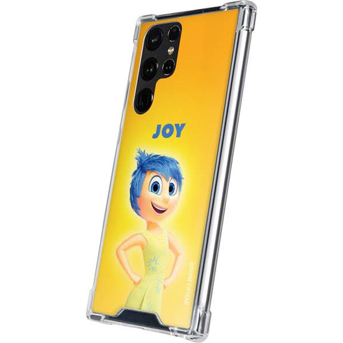 Disney Inside Out Joy Portrait Galaxy S23 Ultra Clear Case