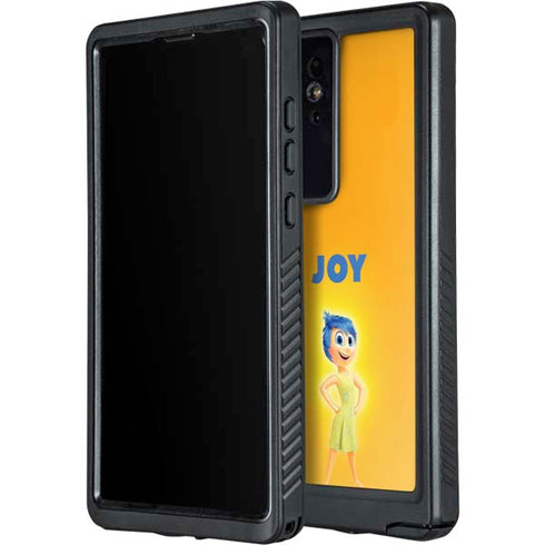 Disney Inside Out Joy Portrait Galaxy S24 Ultra Waterproof Case