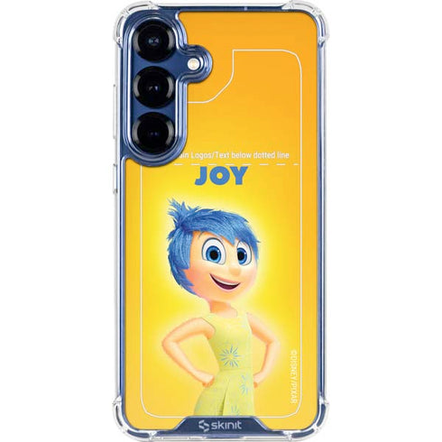 Disney Inside Out Joy Portrait Galaxy S25 Plus Clear Case