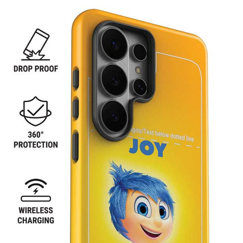 Disney Inside Out Joy Portrait Galaxy S26 Ultra Impact Case