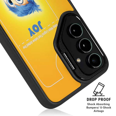 Disney Inside Out Joy Portrait Galaxy S26 Ultra Kickstand Case