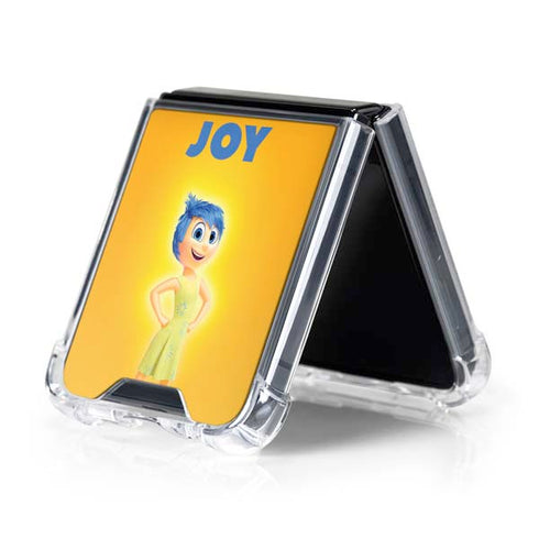 Disney Inside Out Joy Portrait Galaxy Z Flip5 5G Clear Case