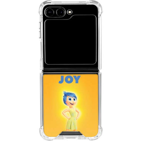 Disney Inside Out Joy Portrait Galaxy Z Flip6 Clear Case