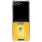 Disney Inside Out Joy Portrait Galaxy Z Flip7 Clear Case