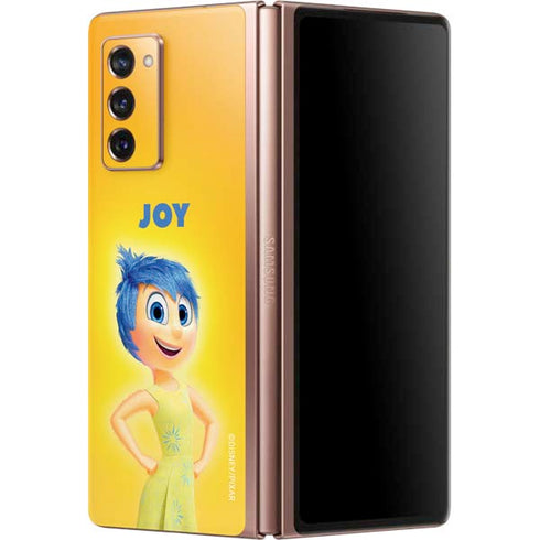 Disney Inside Out Joy Portrait Galaxy Z Fold2 5G Skin