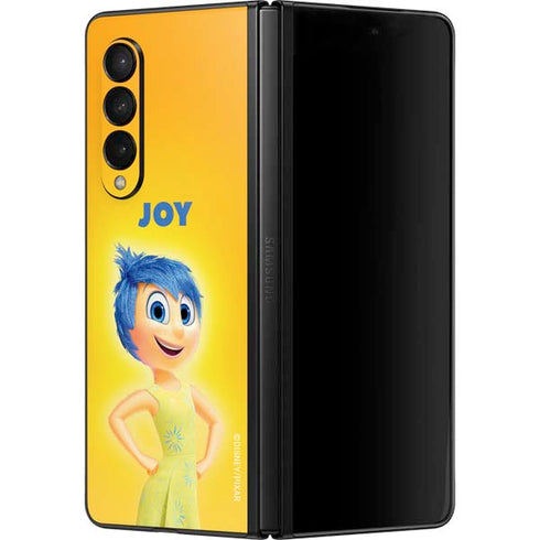 Disney Inside Out Joy Portrait Galaxy Z Fold3 5G Skin