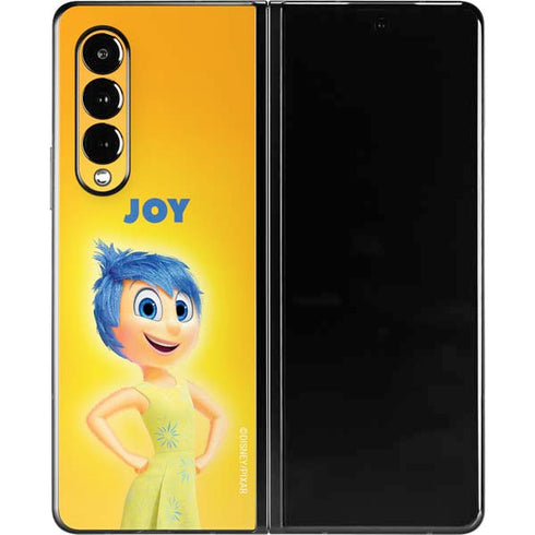 Disney Inside Out Joy Portrait Galaxy Z Fold3 5G Skin