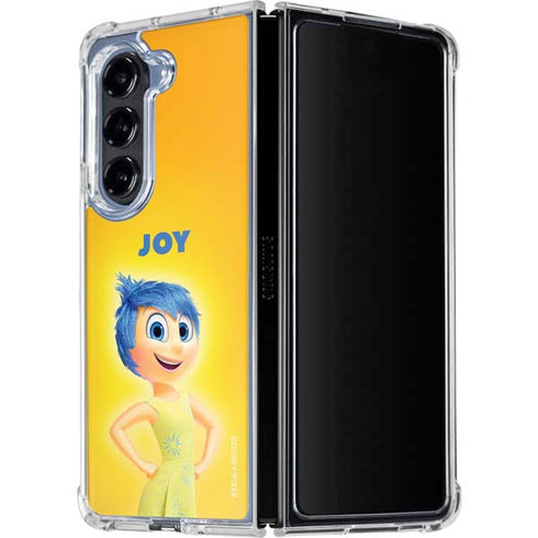 Disney Inside Out Joy Portrait Galaxy Z Fold5 5G Clear Case