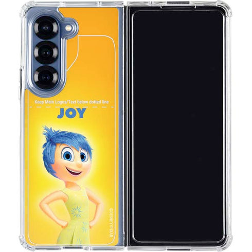 Disney Inside Out Joy Portrait Galaxy Z Fold6 Clear Case