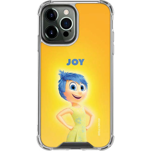 Disney Inside Out Joy Portrait iPhone 14 Pro Max Clear Case