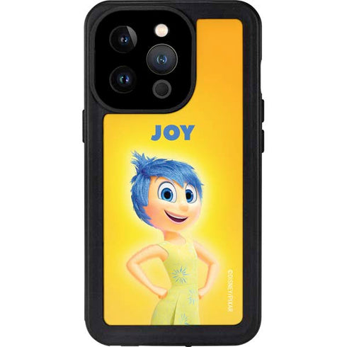 Disney Inside Out Joy Portrait iPhone 14 Pro Waterproof Case