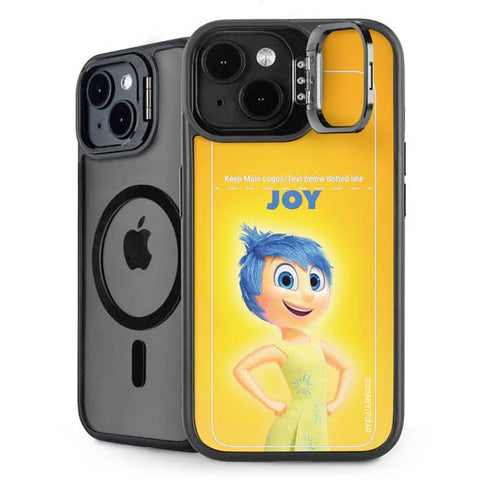 Disney Inside Out Joy Portrait iPhone 15 Plus Kickstand Case