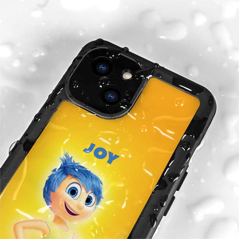 Disney Inside Out Joy Portrait iPhone 15 Plus Waterproof Case