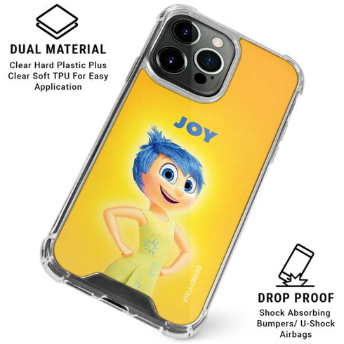 Disney Inside Out Joy Portrait iPhone 15 Pro Max Clear Case