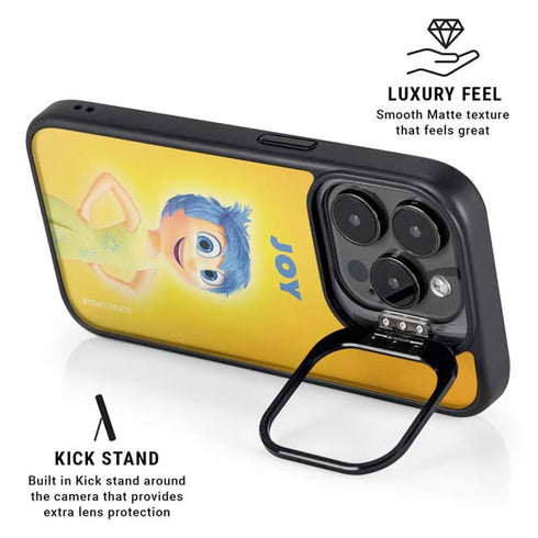 Disney Inside Out Joy Portrait iPhone 15 Pro Max Kickstand Case
