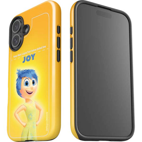 Disney Inside Out Joy Portrait iPhone 16 Plus Impact Case