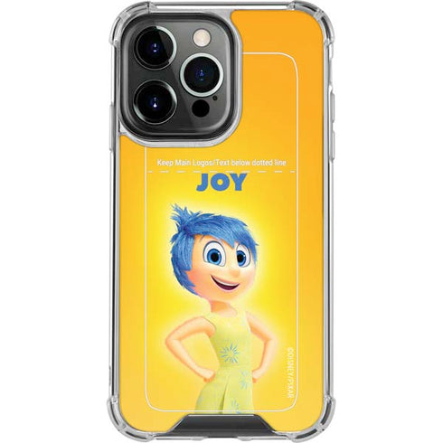 Disney Inside Out Joy Portrait iPhone 16 Pro Max Clear Case