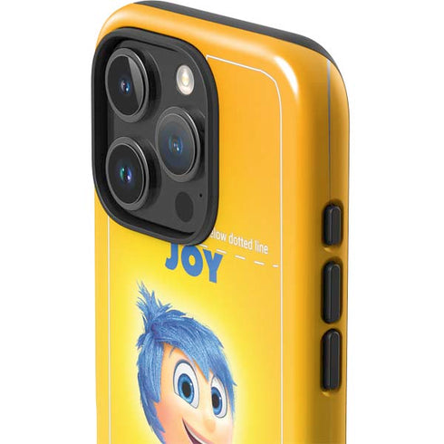 Disney Inside Out Joy Portrait iPhone 16 Pro Max Impact Case